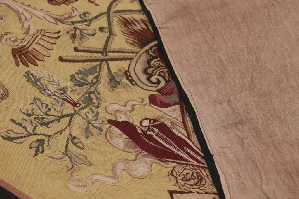 Antique Gobelins Pictorial Tapestry