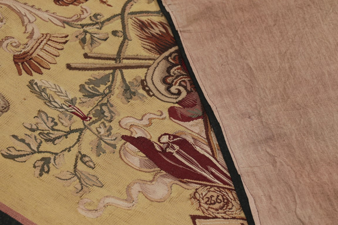 Antique Gobelins Pictorial Tapestry