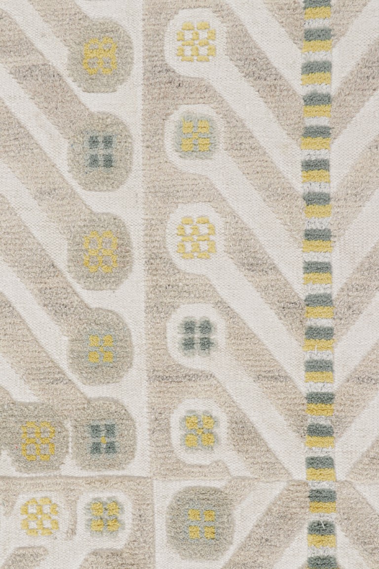 Modern Scandinavian Geometric Rug