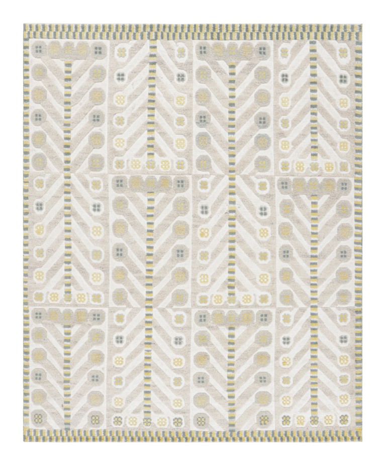 Modern Scandinavian Geometric Rug