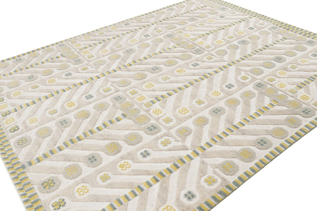 Modern Scandinavian Geometric Rug