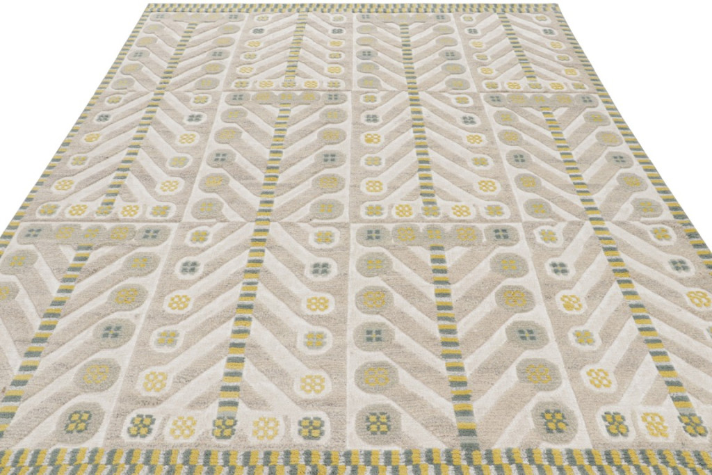 Modern Scandinavian Geometric Rug