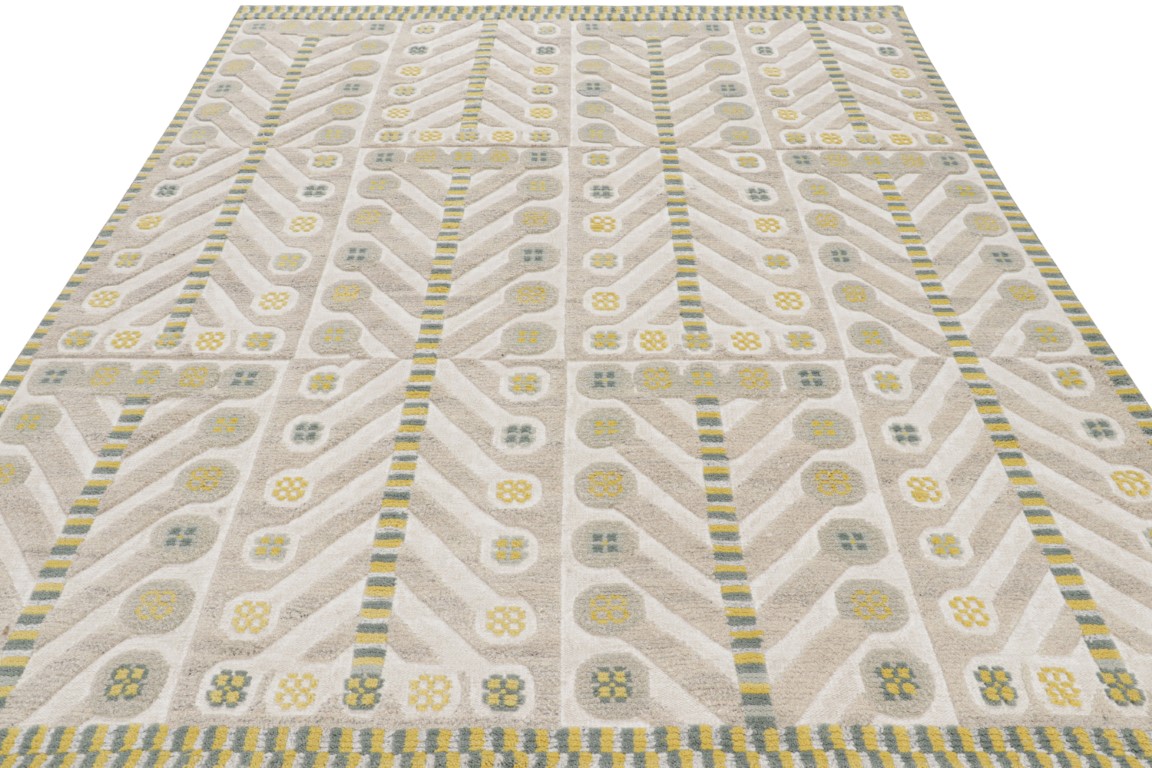 Modern Scandinavian Geometric Rug
