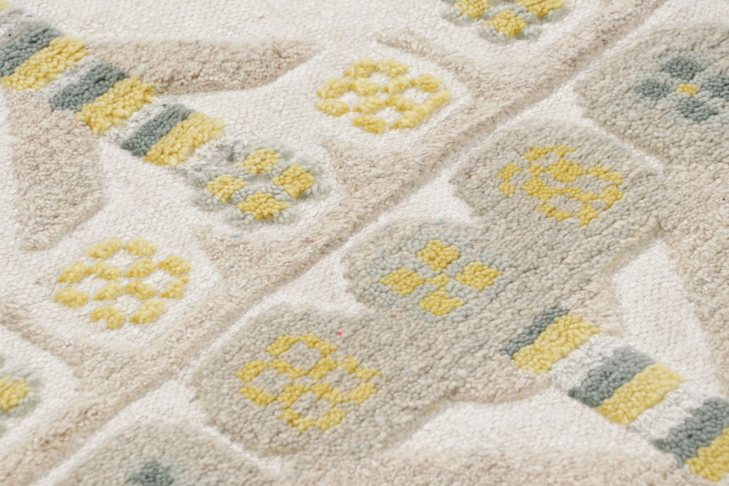 Modern Scandinavian Geometric Rug