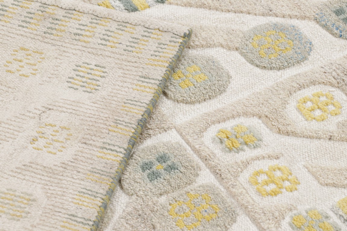 Modern Scandinavian Geometric Rug