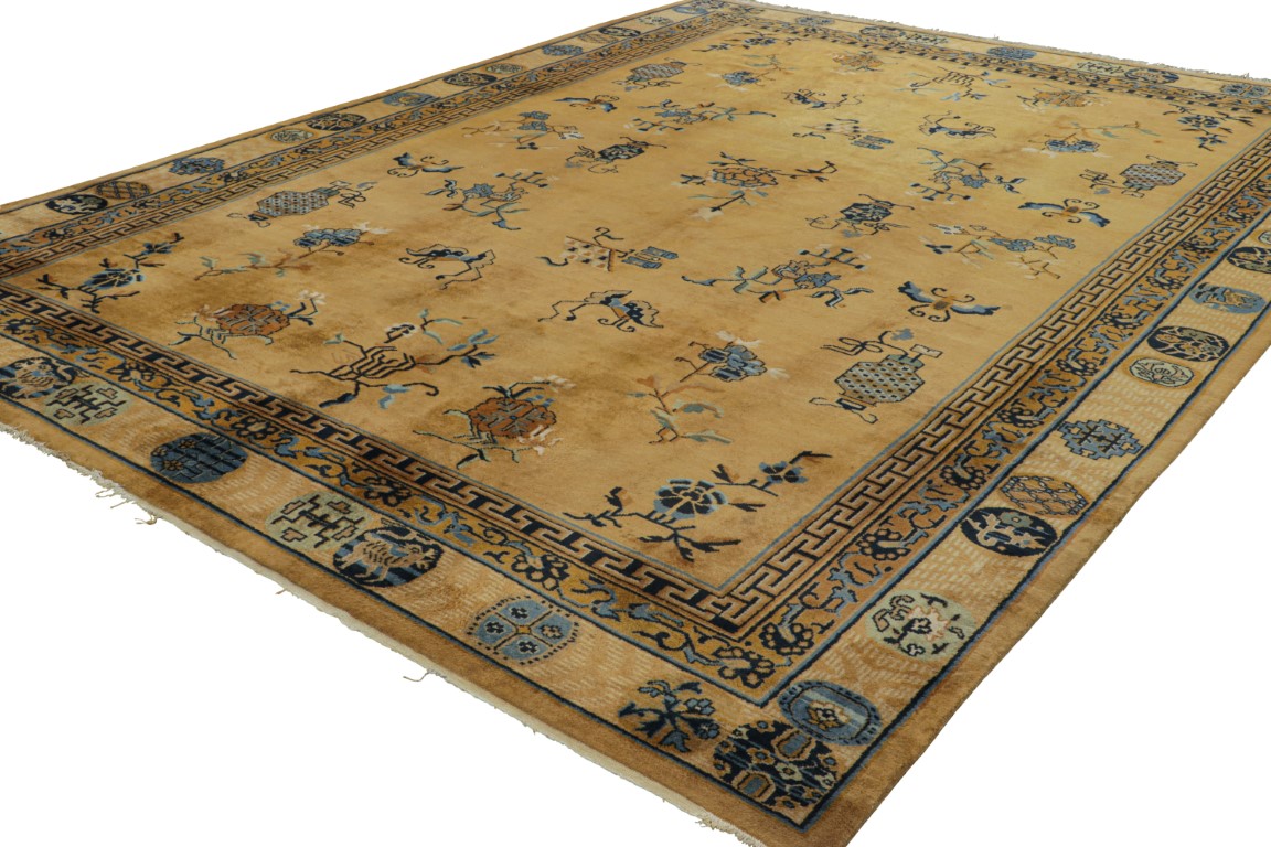 Antique Samarkand Floral Rug