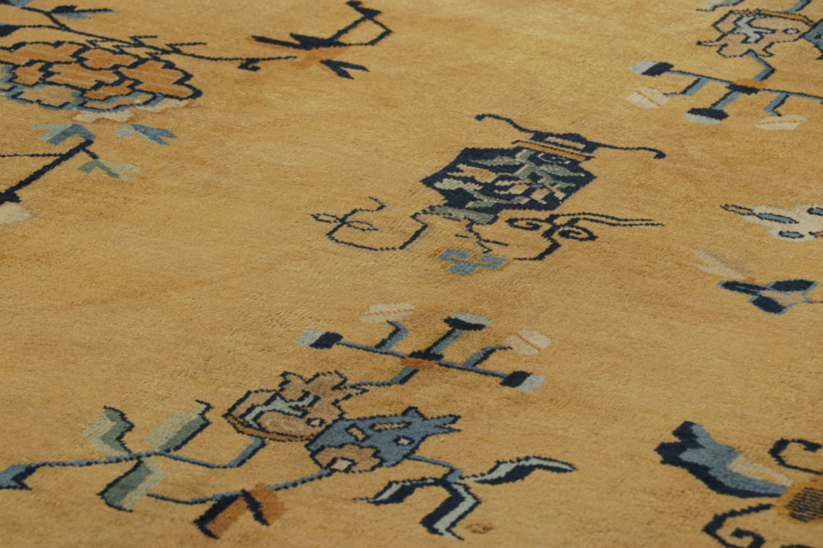 Antique Samarkand Floral Rug