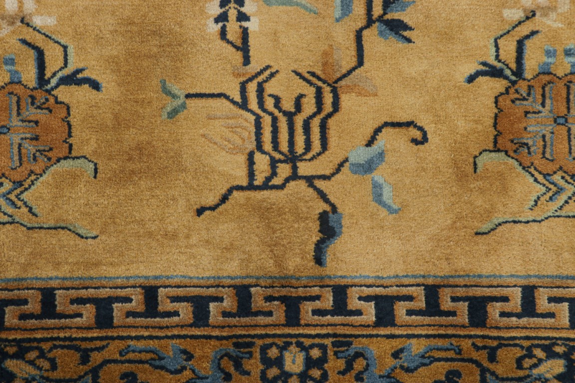 Antique Samarkand Floral Rug