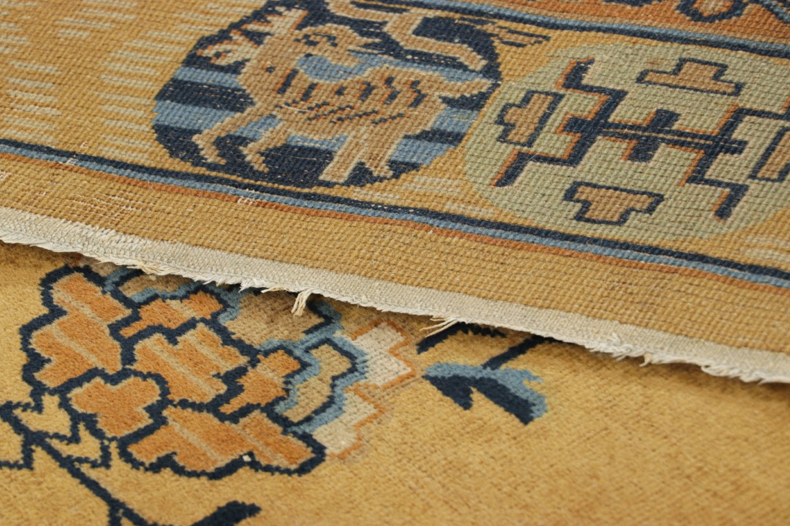 Antique Samarkand Floral Rug