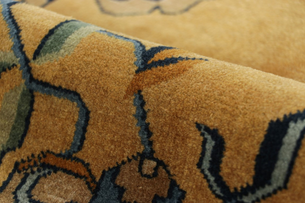 Antique Samarkand Floral Rug