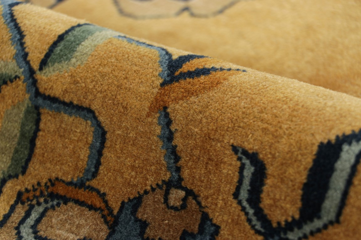 Antique Samarkand Floral Rug