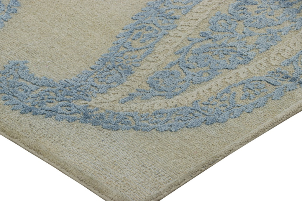 Block Print Floral Rug