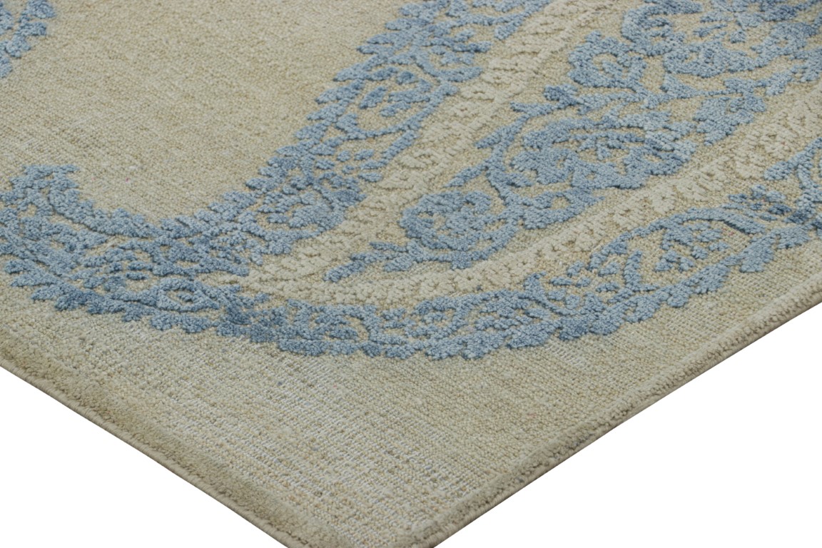 Block Print Floral Rug