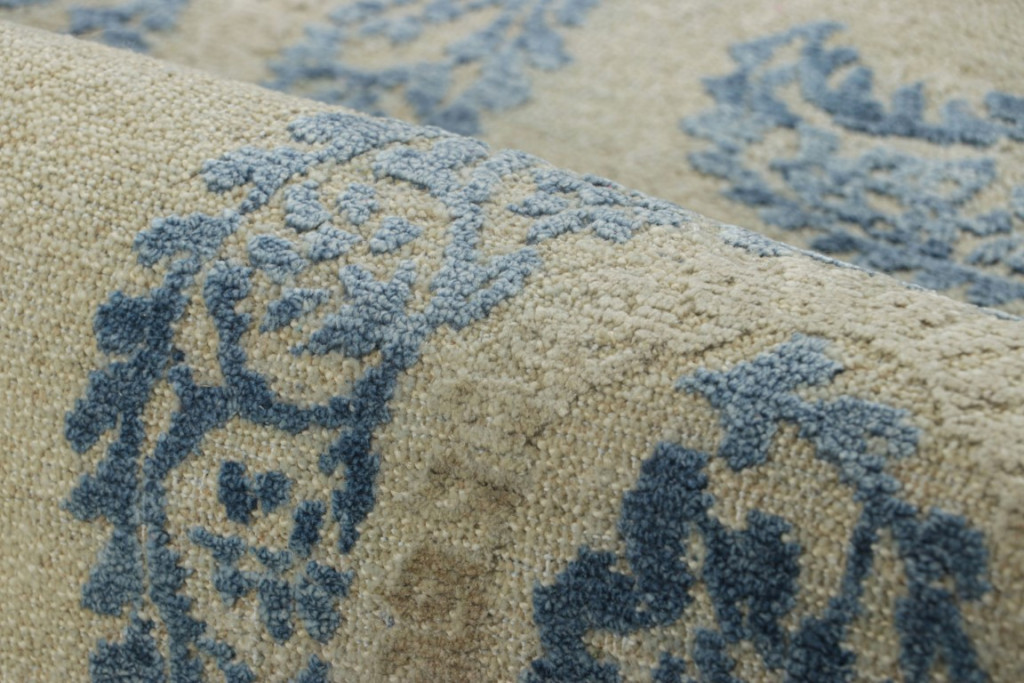 Block Print Floral Rug