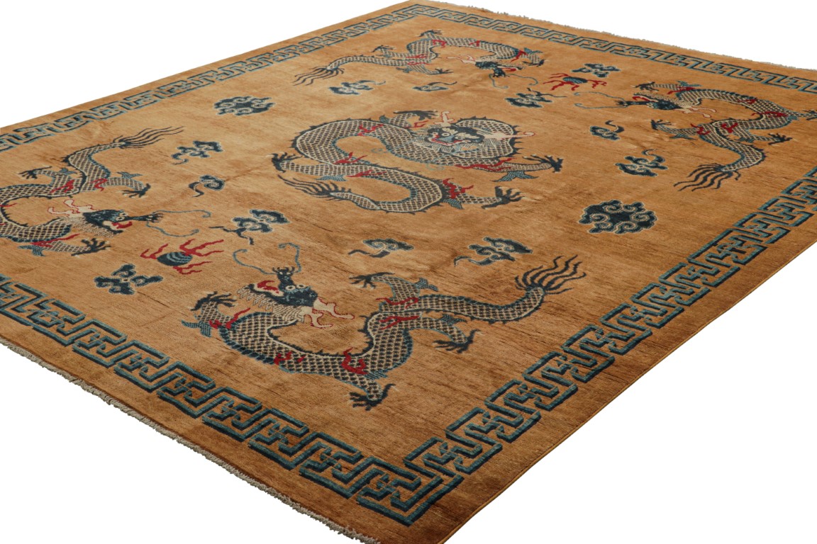Chinese Pictorial Dragon Rug