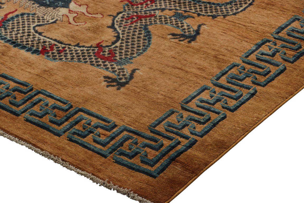 Chinese Pictorial Dragon Rug