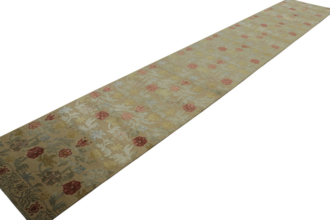 Spanish Floral Runner Rug