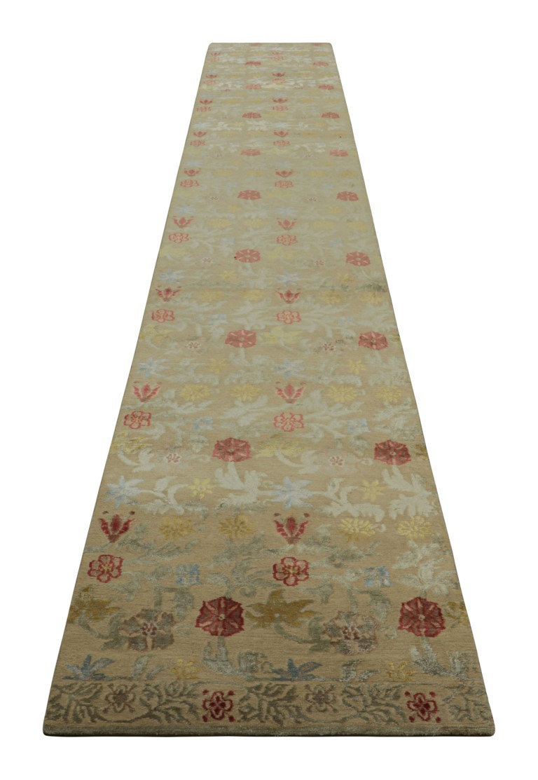 Spanish Floral Runner Rug