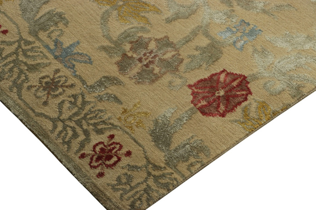 Spanish Floral Runner Rug