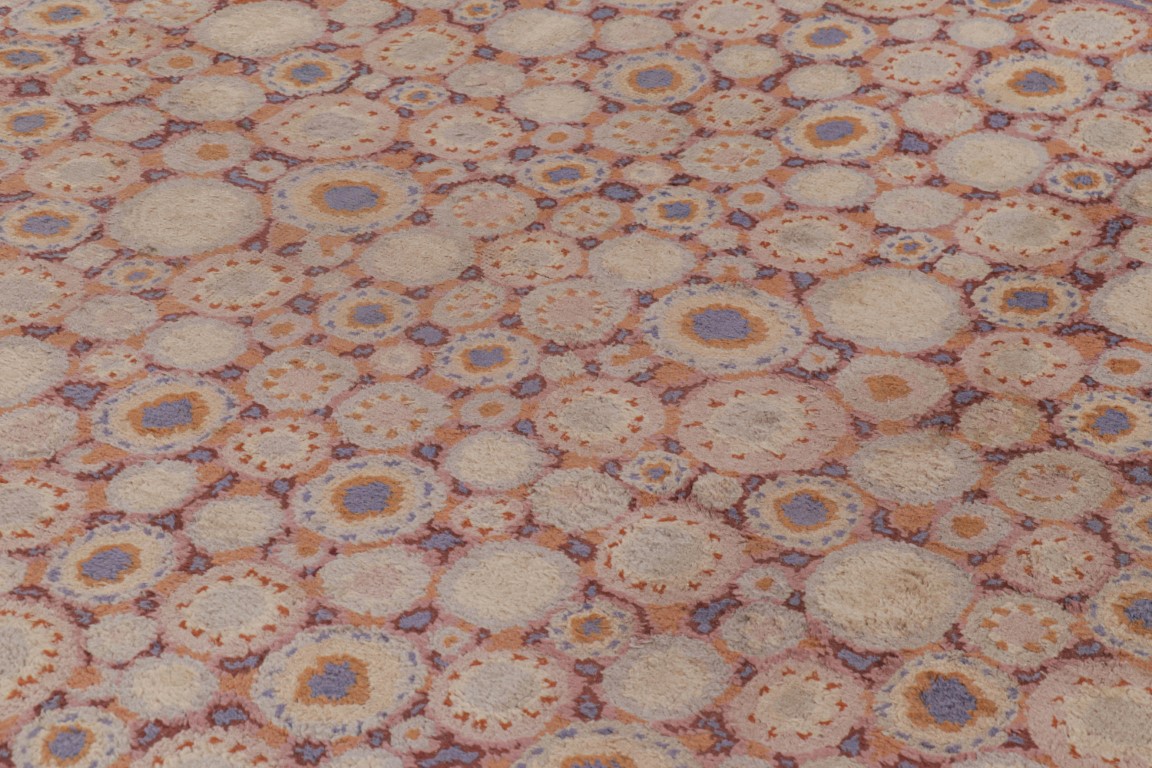 Oversized Antique Savonnerie French Deco Rug