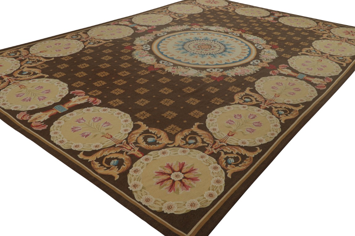 Antique French Aubusson Rug
