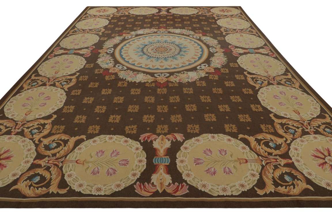 Antique French Aubusson Rug