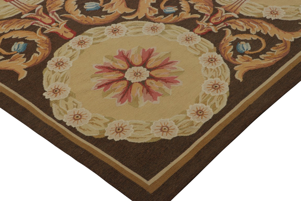Antique French Aubusson Rug
