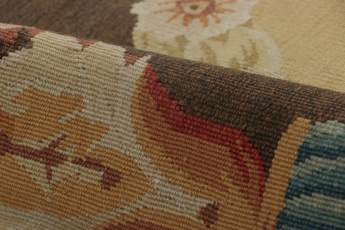 Antique French Aubusson Rug