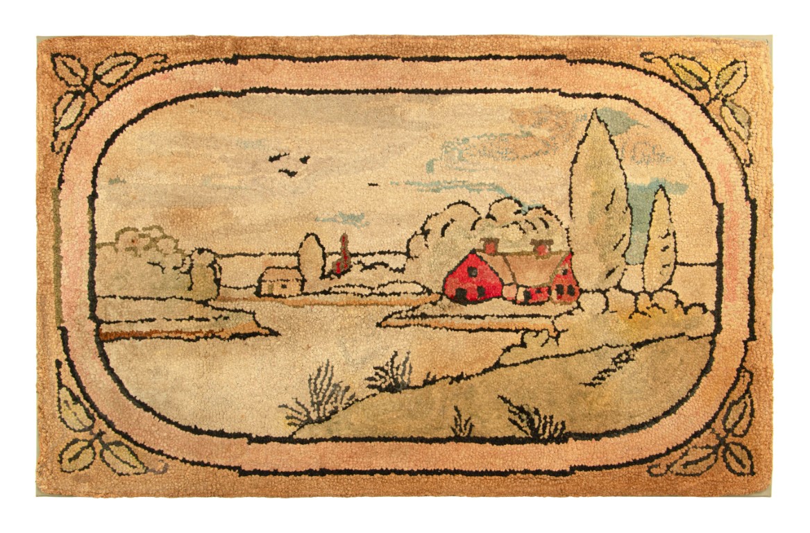 Antique Hooked Rug