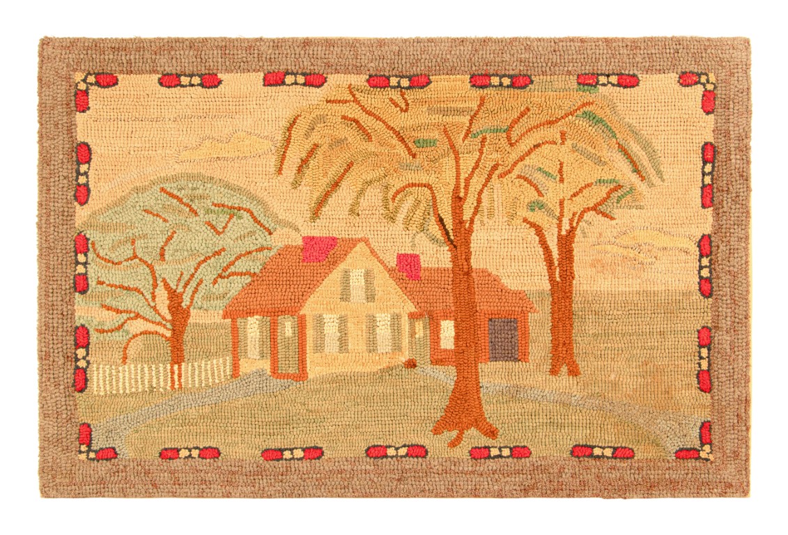 Antique Hooked Rug
