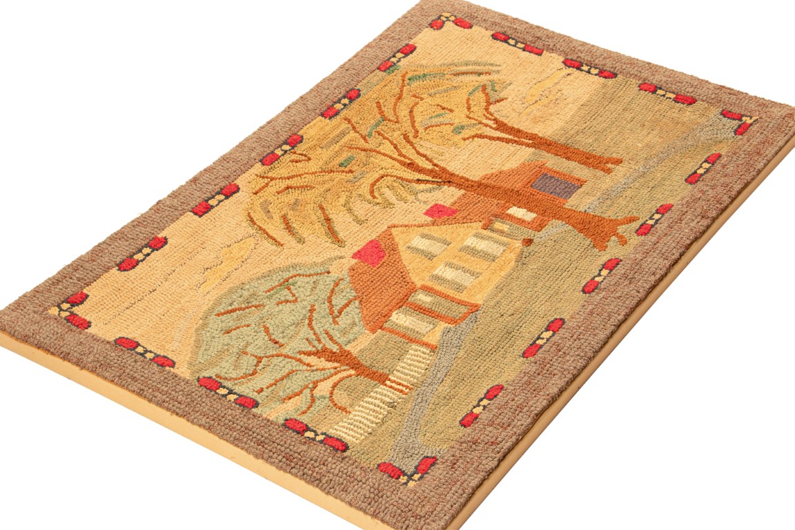 Antique Hooked Rug