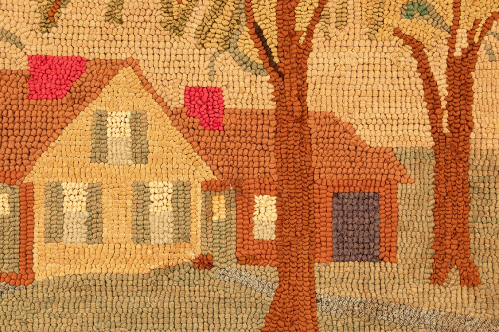 Antique Hooked Rug