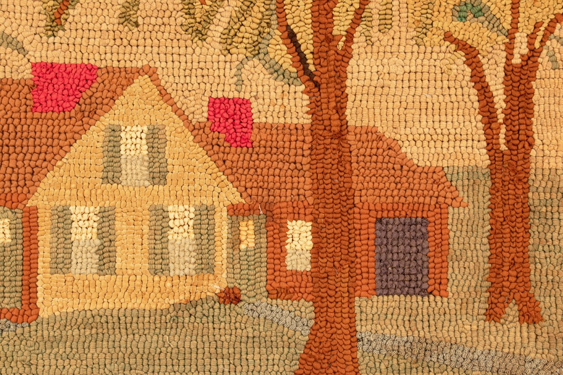 Antique Hooked Rug