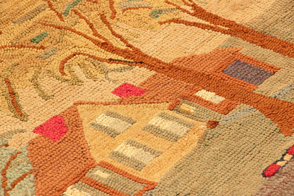 Antique Hooked Rug