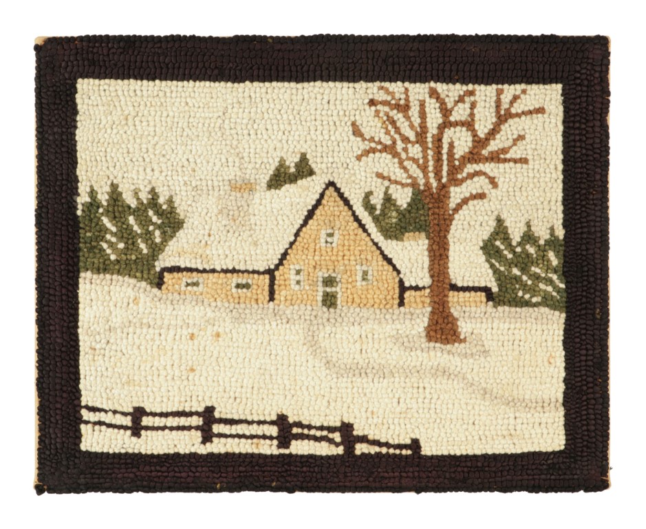 Antique Hooked Rug