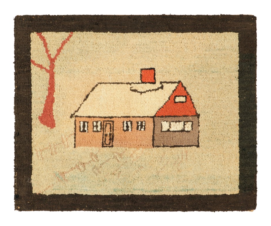 Antique Hooked Rug