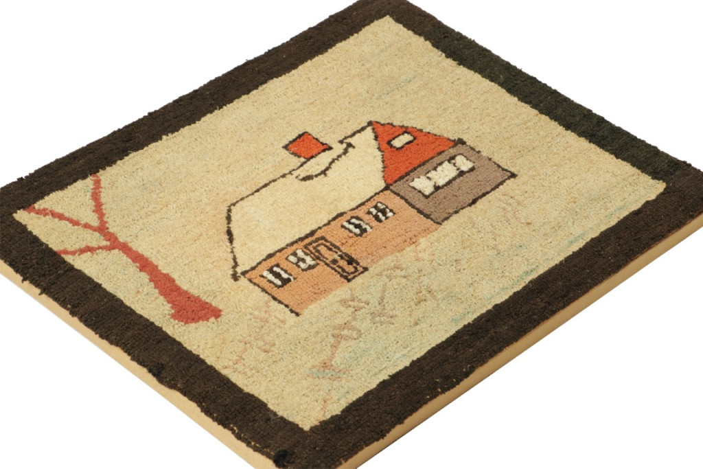 Antique Hooked Rug