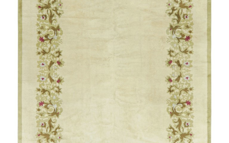 French Art Deco Geometric Rug