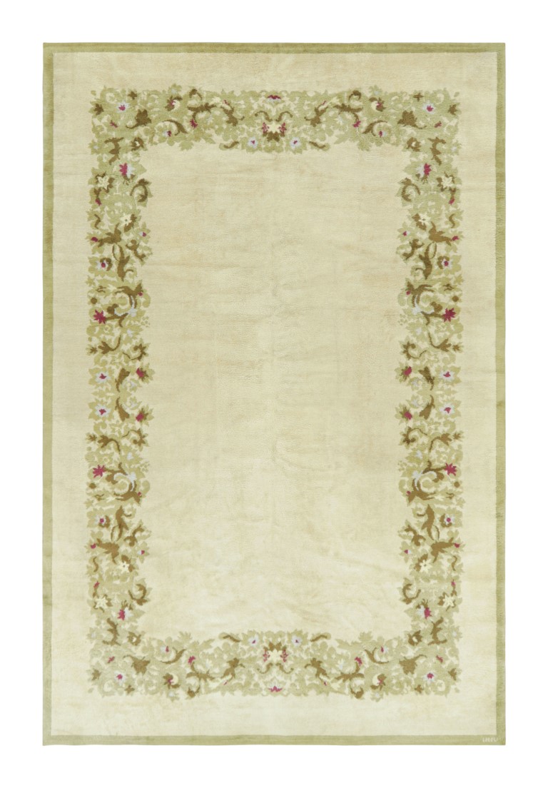 French Art Deco Geometric Rug