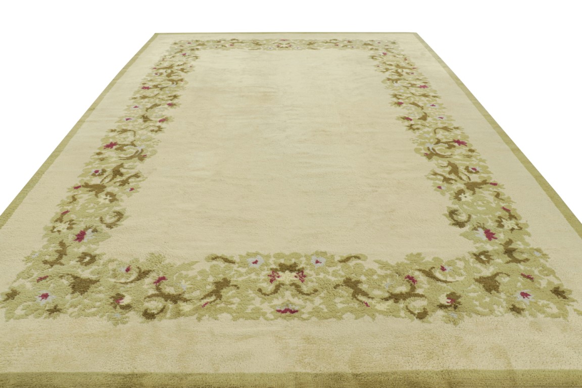French Art Deco Geometric Rug