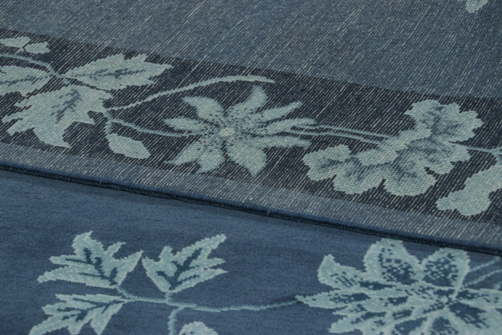 Chinese Art Deco Floral Rug