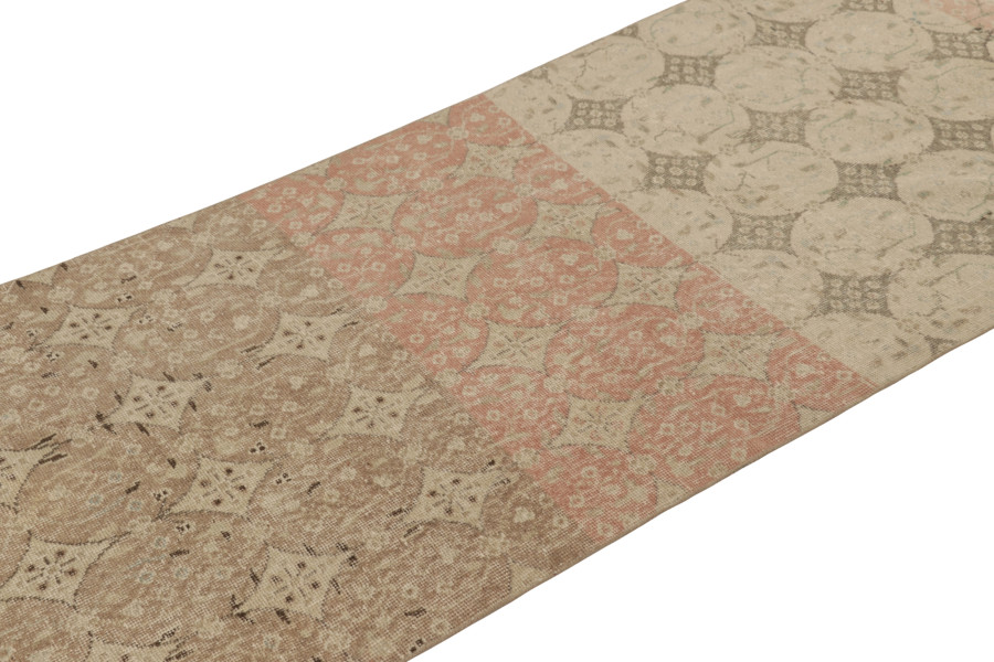Vintage Turkish Geometric Runner