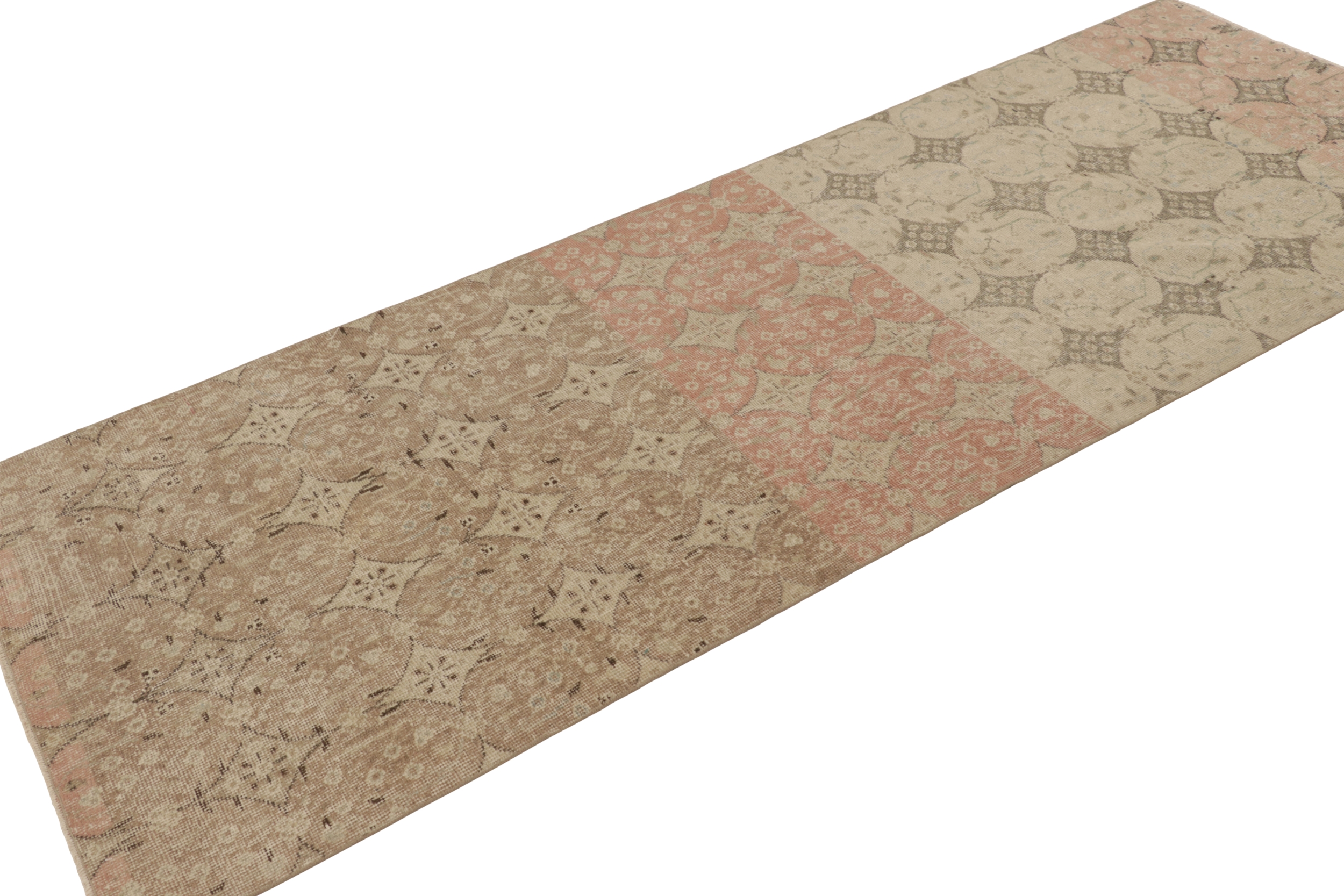 Vintage Turkish Geometric Runner