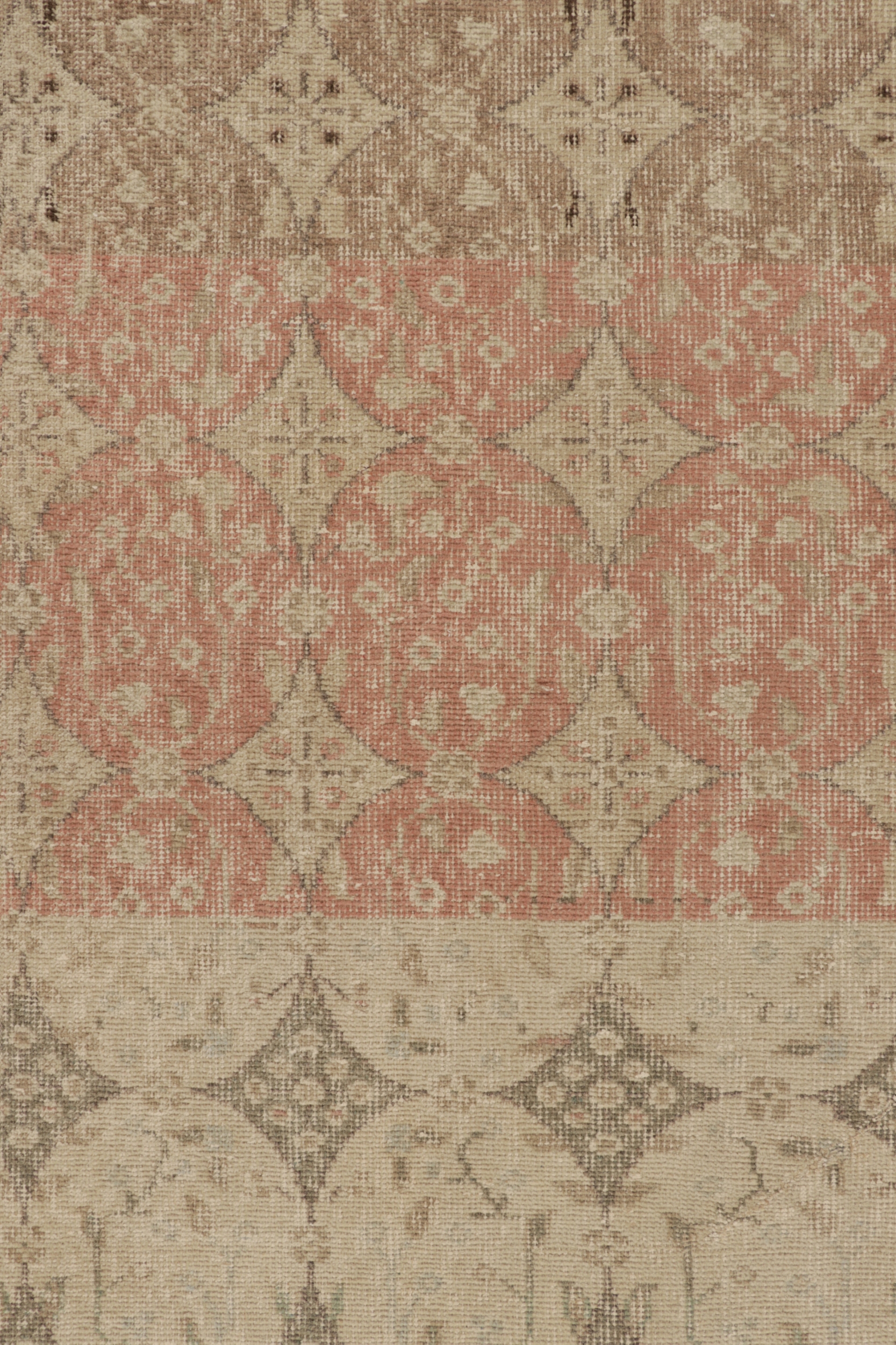 Vintage Turkish Geometric Runner