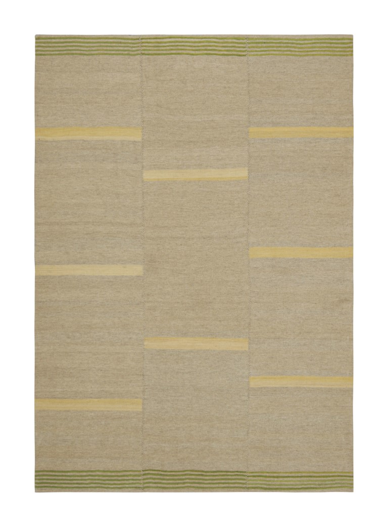 Contemporary Striped Kilim Rug