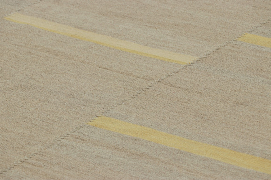 Contemporary Striped Kilim Rug