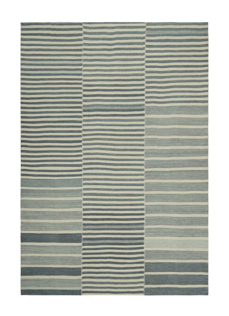 Contemporary Striped Kilim Rug
