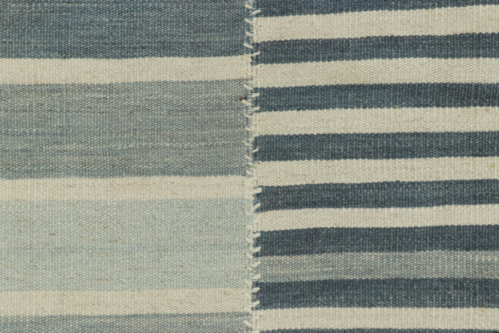 Contemporary Striped Kilim Rug