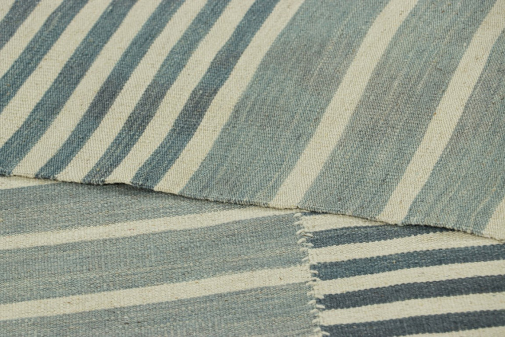 Contemporary Striped Kilim Rug