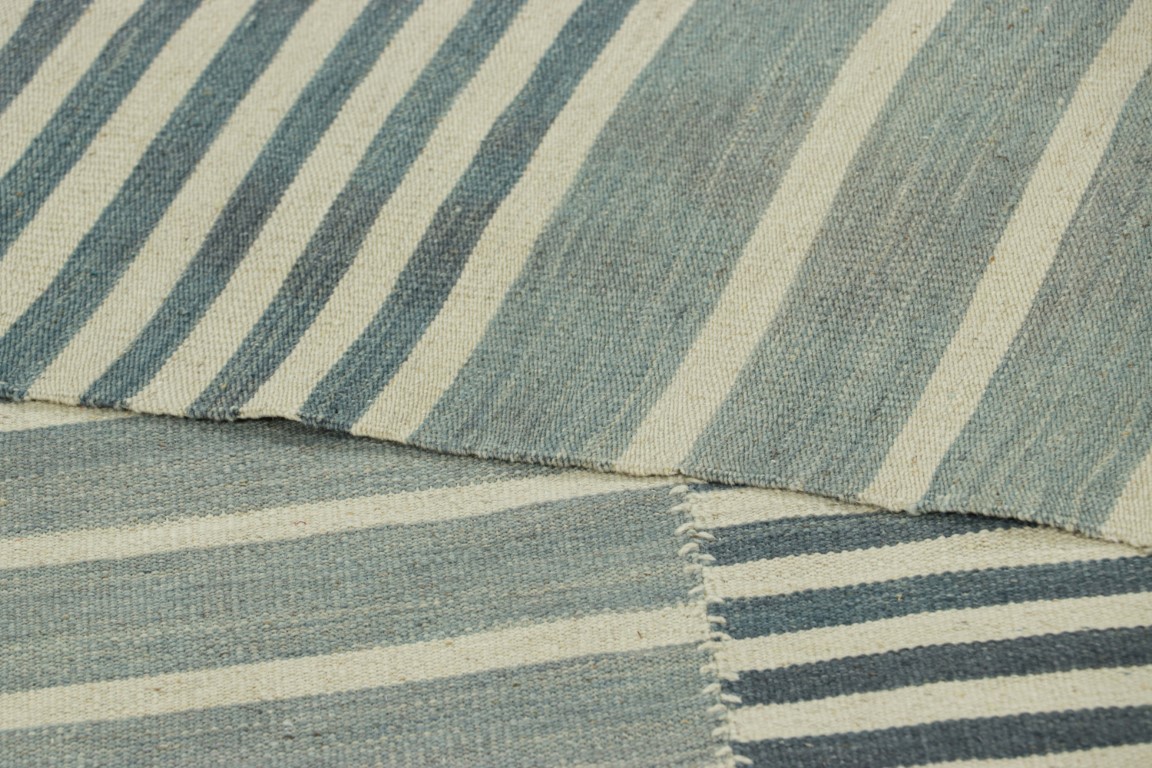 Contemporary Striped Kilim Rug